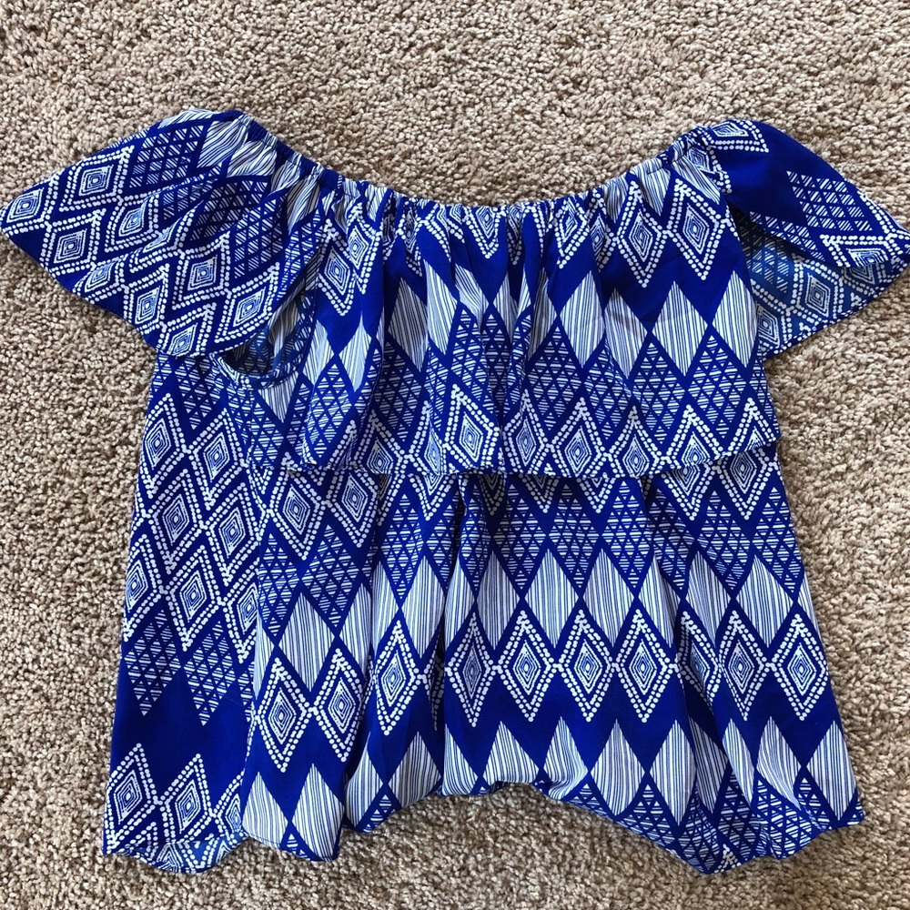 Off the shoulder shirt